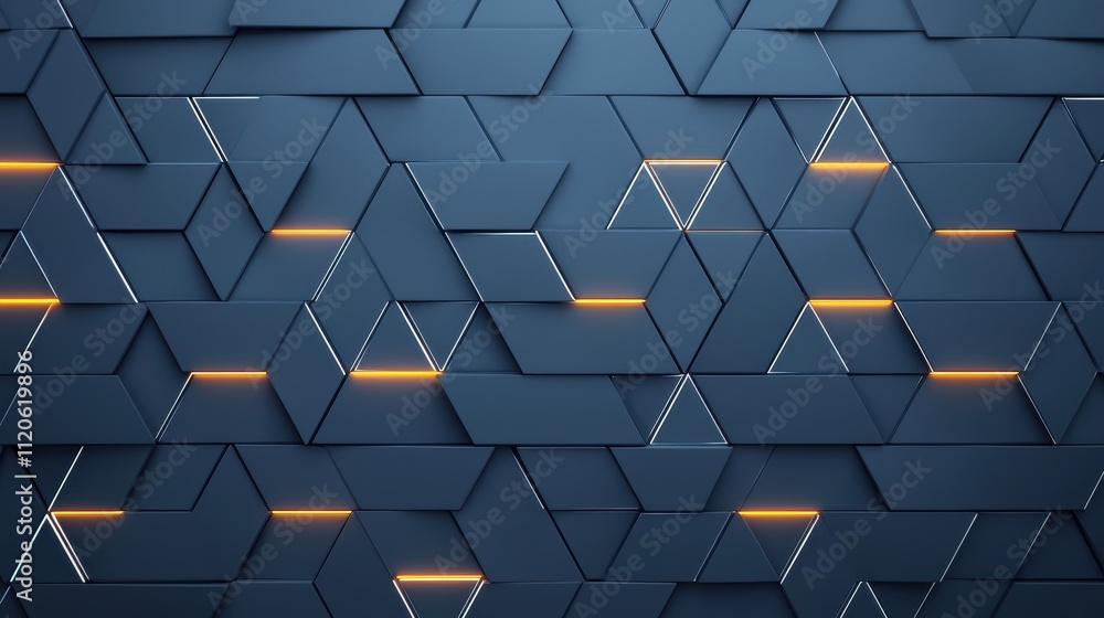 Poster modern geometric background with subtle lighting and texture