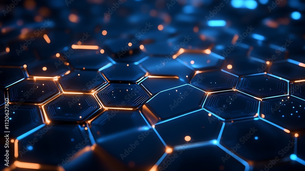 Poster Abstract Glowing Membrane Structure in a HighTech Digital Environment : Generative AI