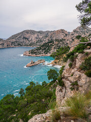 Calanques National Park Marseille: dramatic cliffs and sparkling Mediterranean