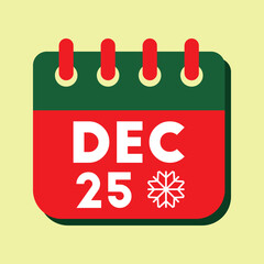 ornament decoration flat Christmas icon design