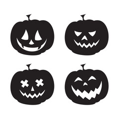 scary pumpkin emoji for halloween festival