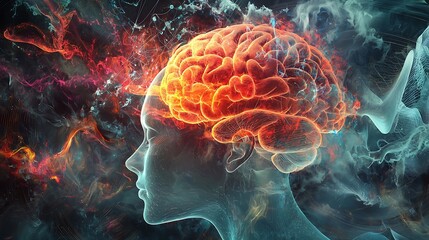 Obraz premium brain of the mind