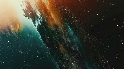 Colorful Universe Beautiful Space Starry