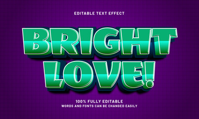 bright love editable text effects with a love and happy theme