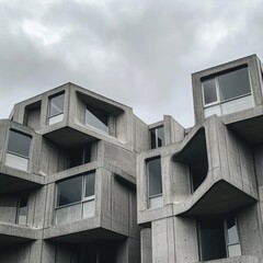 Habitat 67 Concrete Modern Architecture 