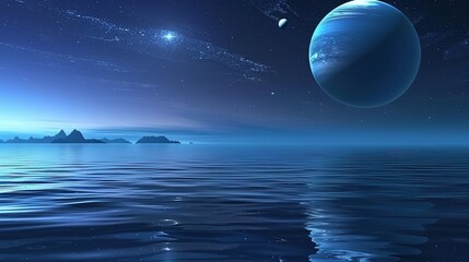 Colorful Universe Beautiful Space Starry