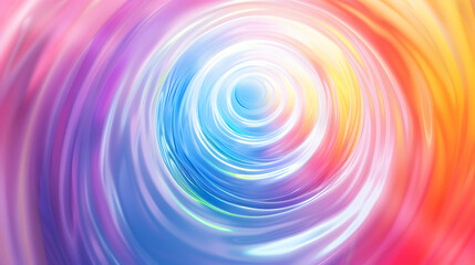 A vibrant, swirling abstract design with soft colors creating a sense of depth and motion.
