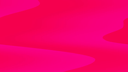 Abstract Pink Gradient Background With Smooth Curves