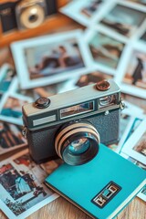 Vintage Camera Retro Photos Memory Album Nostalgia