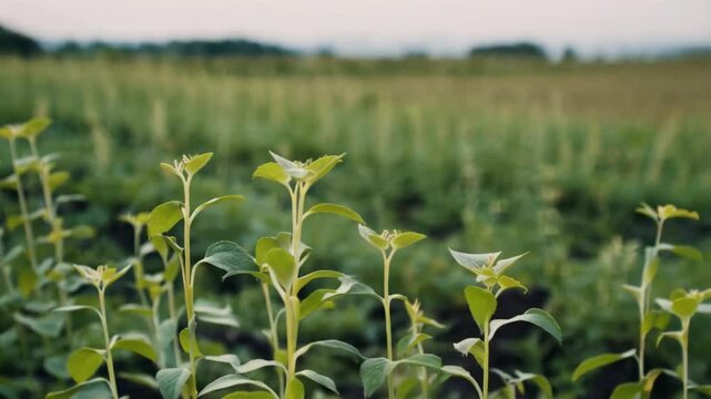 Time-Lapse of germinating bean