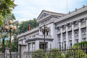 Museum of Ho Chi Minh City, formerly known as Gia Long Palace, in Saigon, Vietnam
