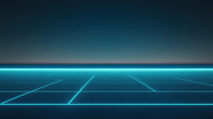 Retro Futuristic Horizon