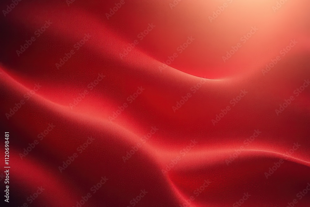 Poster red gradient texture smooth abstract background shine light minimalistic modern art shine bright glo