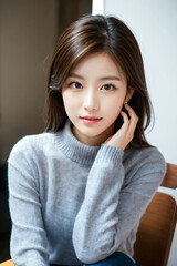 アジアの女性モデル