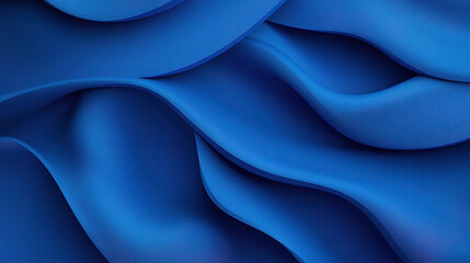 Obraz premium Abstract Blue Wavy Background