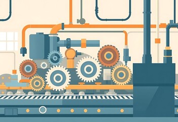 Obraz premium illustration of an machine