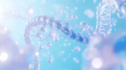 Abstract DNA Structure