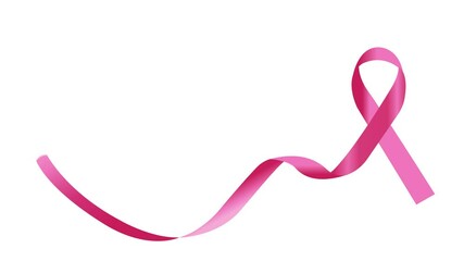 Breast Cancer Awareness Animation, animated text commemorating Breast Cancer Awareness