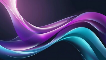 Abstract colorful wave background