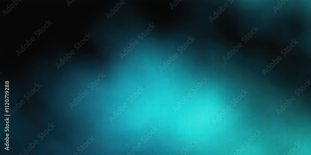 Poster teal black gradient background abstract design soft light modern texture vibrant noise shine smooth