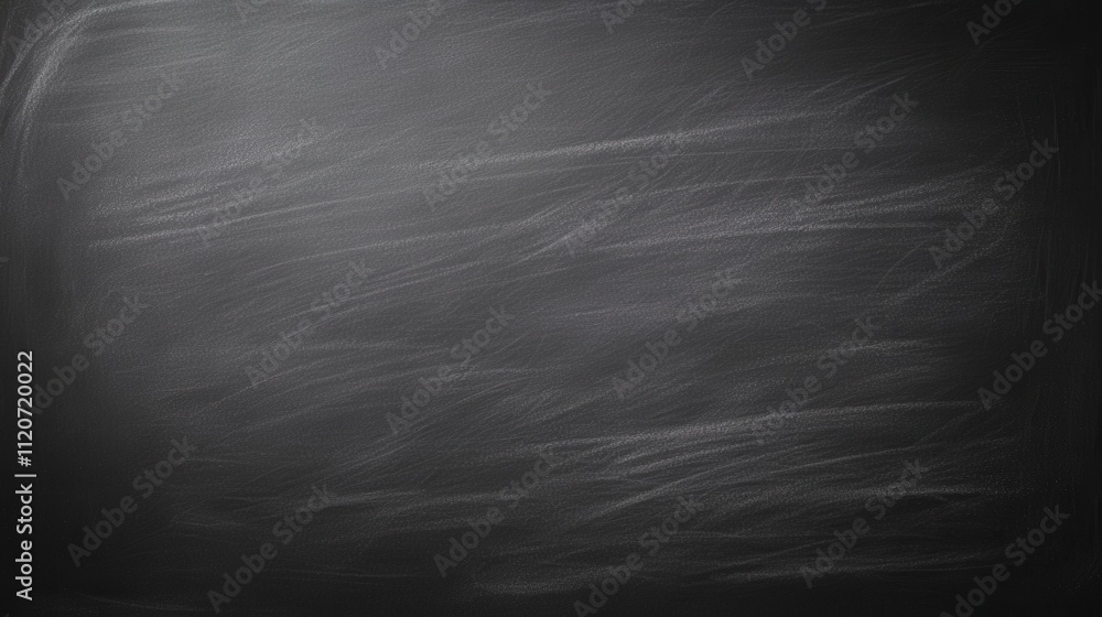 Poster moody blackboard backdrop with minimal chalk stains and marks