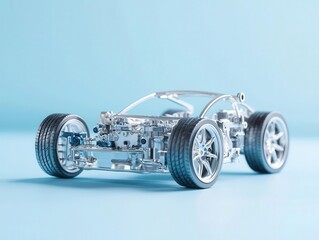 Hybrid steelaluminum alloy in vehicle chassis simulation, alloys, merging strength with lightness