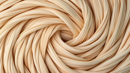 Abstract Swirling Beige Texture, Organic Fiber Pattern