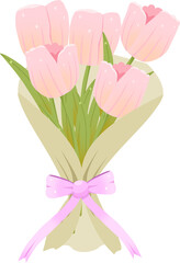 Tulip Flower Bouquet