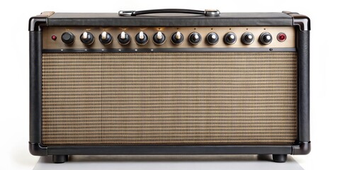Guitar amplifier with knobs and switches , music, electric, sound, amplifier, equipment, stage, musician, instrument, control