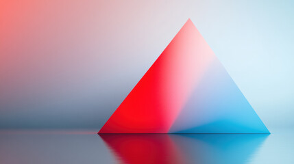 Obraz premium Colorful Pyramid Reflection