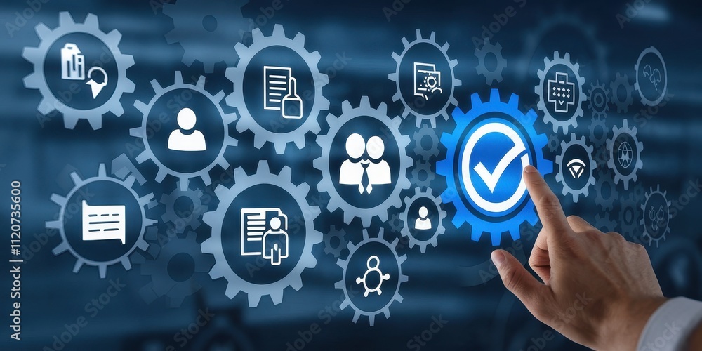 Poster automated business process optimization and efficiency