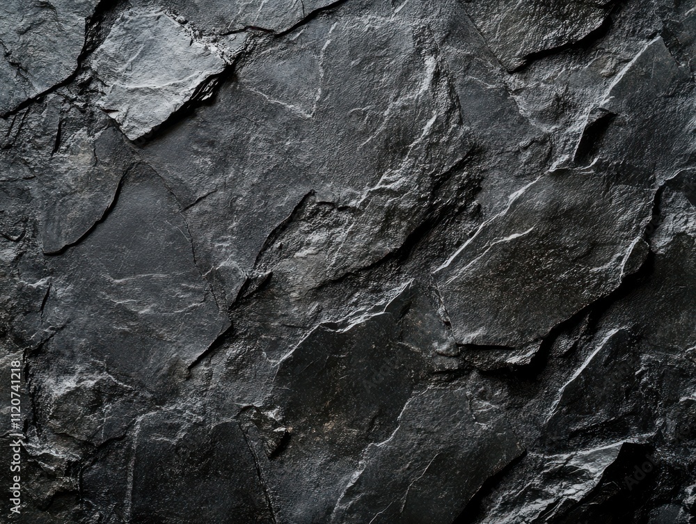 Poster textured dark slate background with unique patterns and layers suitable for various design projects,
