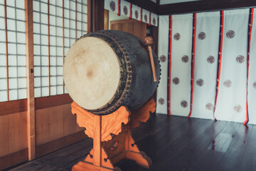 神社の太鼓