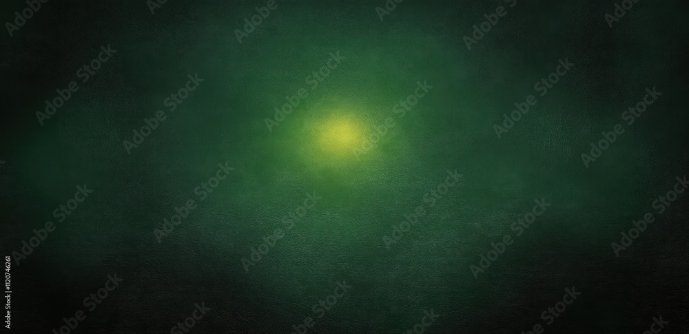 Poster deep green glow abstract background soft textured impressionism calm meditative luxury gradient
