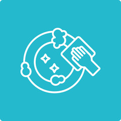 Dish Washing Icon