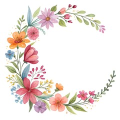 Obraz premium background with flowers