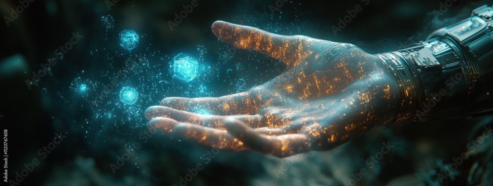 Poster cyber security solutions for business data protection against cyber attacks and innovations in digit