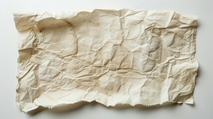 A single sheet of paper laid out on a white background with space for text or an image. Copy area image Place to add text