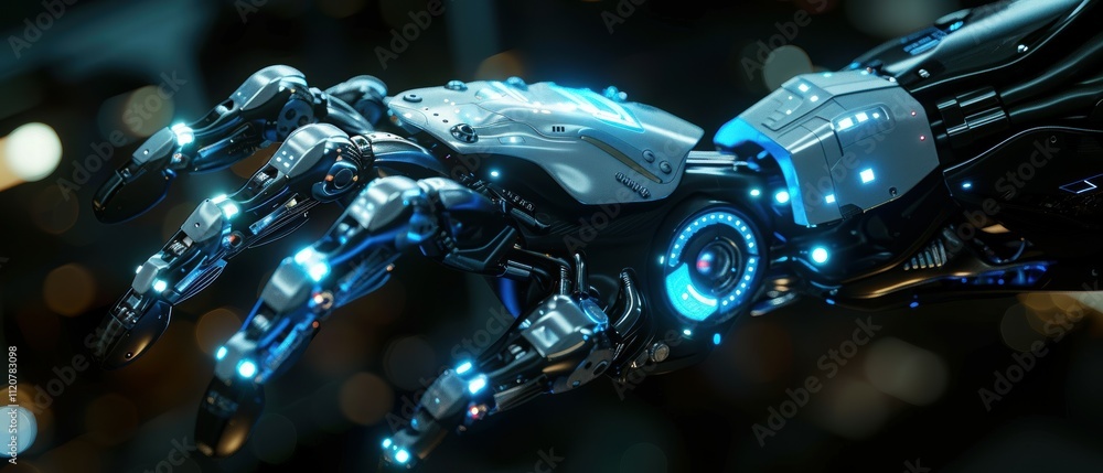Poster advanced robotic arm control user-centric interface for precision mechanics innovation hub