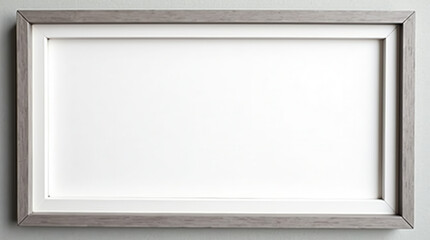 Minimalist Wooden Picture Frame on Wall ? Perfect for Interior Design and Home Decor Projects