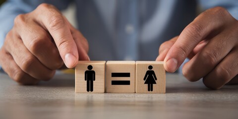 Obraz premium Gender Equality: Breaking Barriers and Promoting Inclusivity