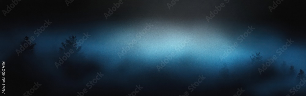 Poster blue black abstract texture gradient soft focus light minimalistic composition background