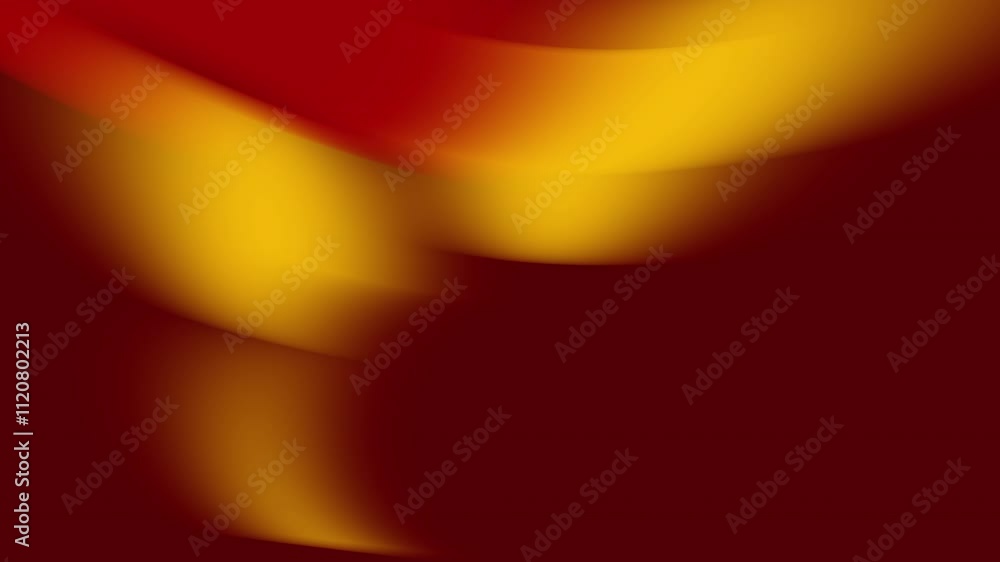 Poster abstract red gold gradient background with flowing wavy lines suitable for design projects, backgrou