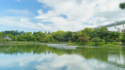 日本の公園【千葉県千葉市】千葉公園・綿打池