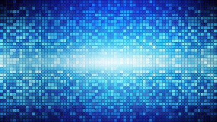 Abstract blue pixel background with smooth blurred transition, blue, pixel, abstract, background, smooth, blurred, transition