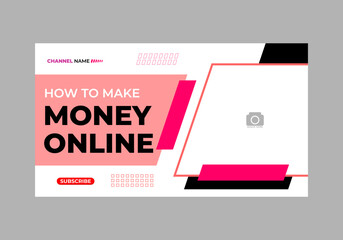 Youtube thumbnail template 