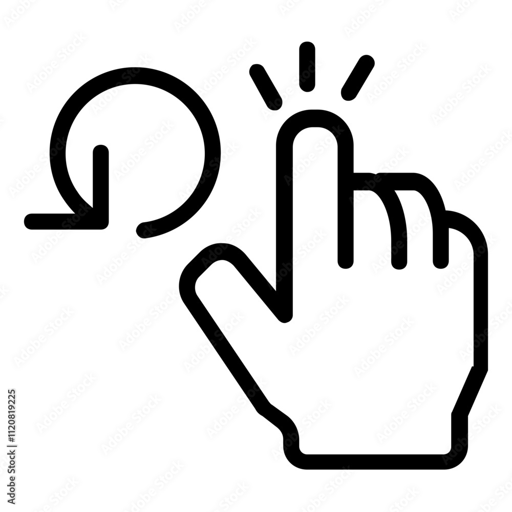 Poster rotate icon