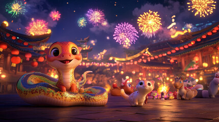 Fototapeta premium chinese new year dragon