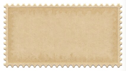 Vintage blank postage stamp design in beige with vertical orientation, vintage, blank, postage stamp, design, beige
