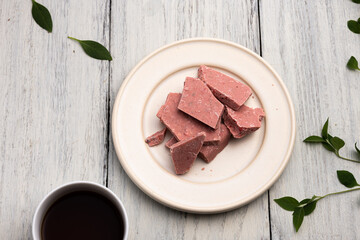 コーヒーと一緒に楽しむチョコ